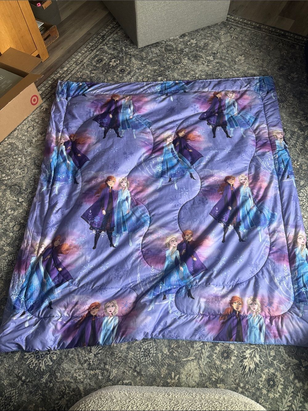 Frozen-Themed Double Bed Comforter
